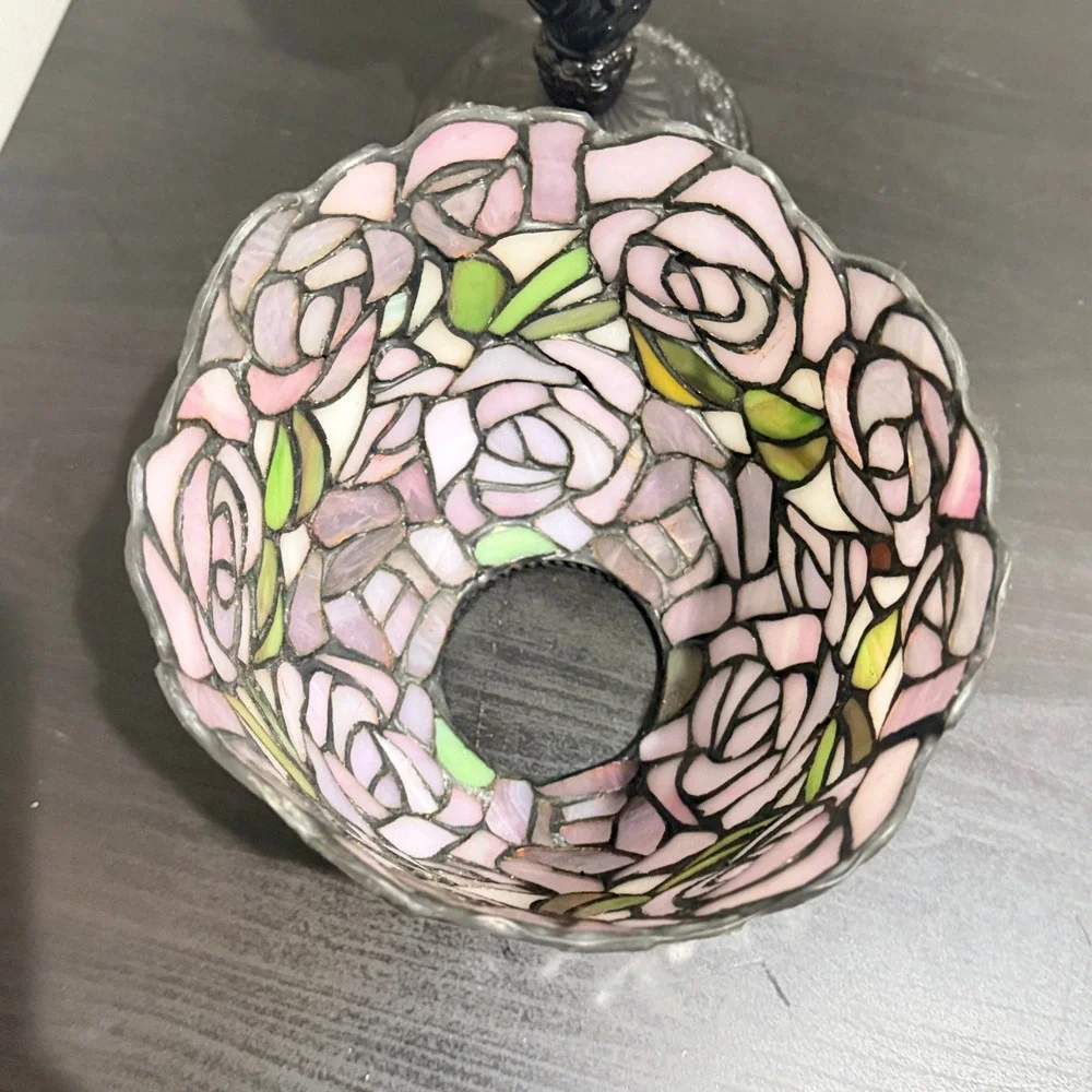 PartyLite Stained Glass Pink 